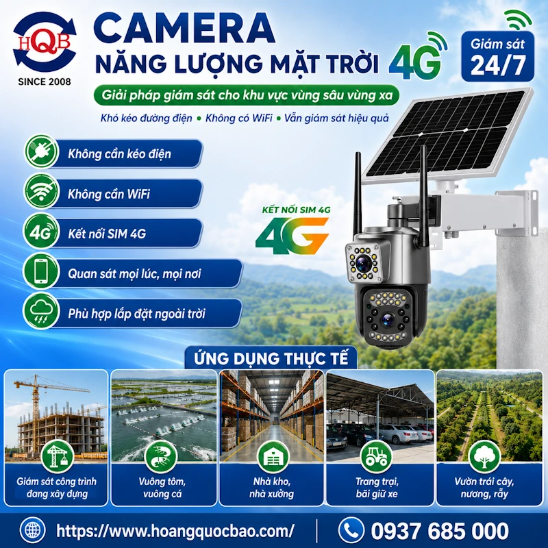 Camera năng lượng mặt trời
