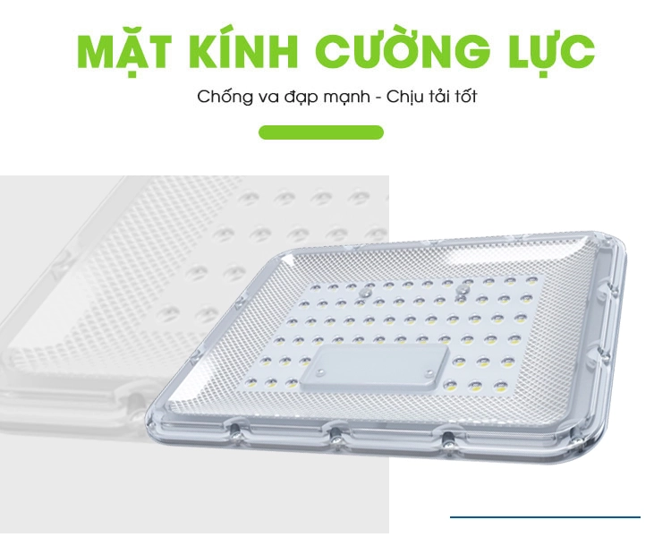 Đèn 100W Năng Lượng Mặt Trời Cao Cấp SPS Chip LED Mỹ - Bảo Hành 5 Năm