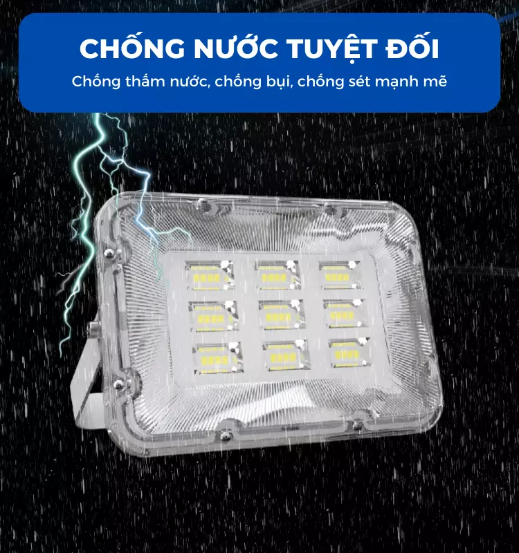 Đèn 120W - Đèn Năng Lượng Mặt Trời Chống Nước Cao Cấp SPS 120W Bảo Hành 5 Năm