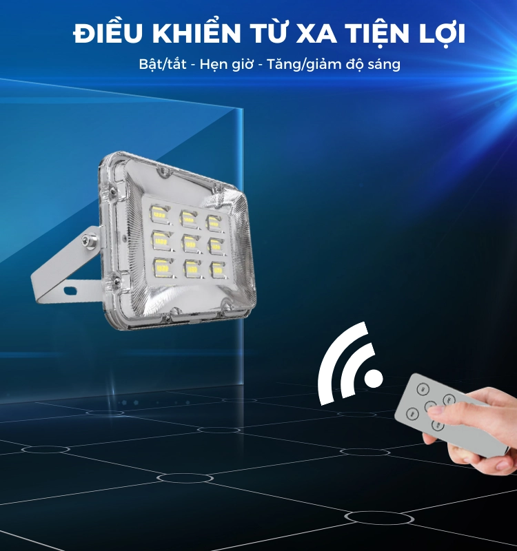 Đèn 120W - Đèn Năng Lượng Mặt Trời Chống Nước Cao Cấp SPS 120W Bảo Hành 5 Năm