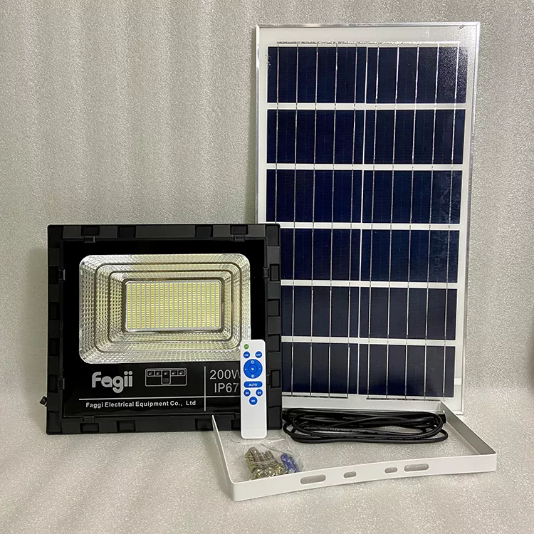 Đèn 200W Năng Lượng Mặt Trời Giá Rẻ - MUA 2 TẶNG 1 ĐÈN CÙNG LOẠI