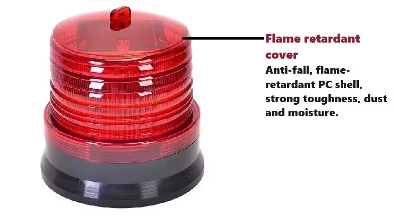 Đèn chớp cảnh báo năng lượng mặt trời cho công trình KF 720S