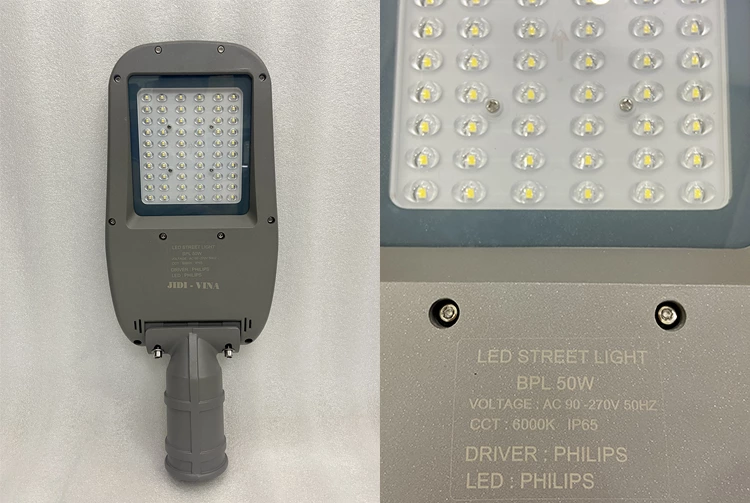 Đèn Đường Led Philips 50W Sử Dụng Driver Philips - Đèn Đường Cao Áp 50W