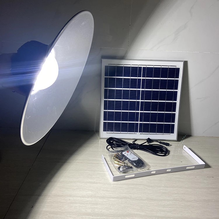 Đèn High Bay 100W - Đèn Treo Có Choá Năng Lượng Mặt Trời 100W