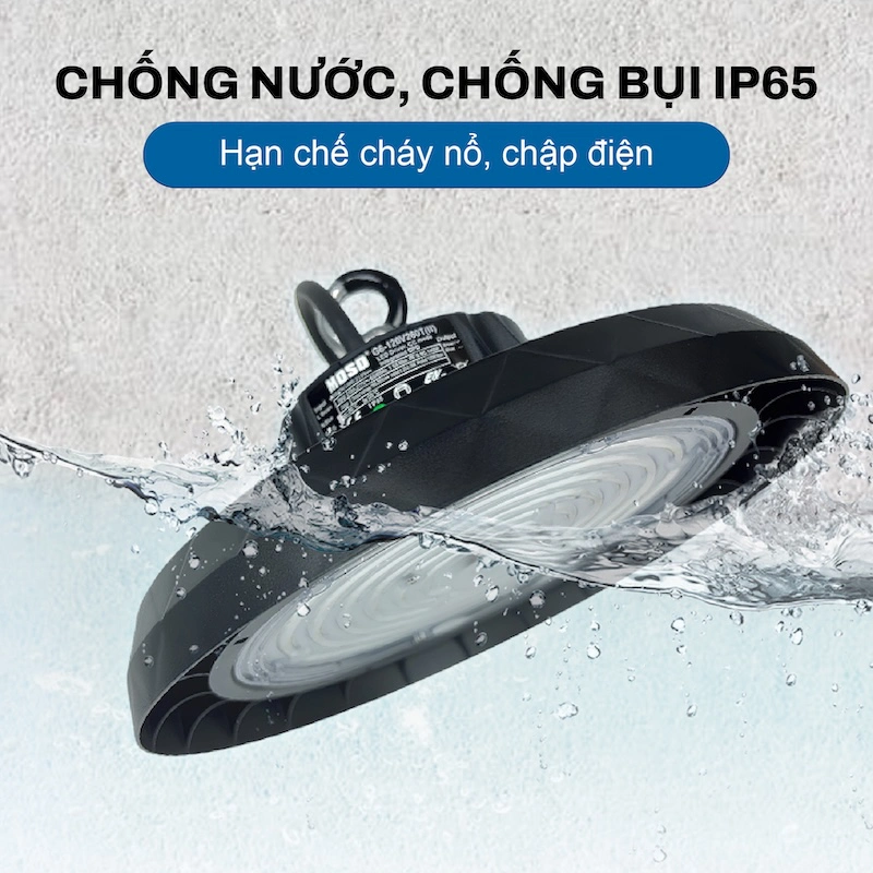 Đèn LED Highbay UFO 160W JIDI VINA  (CÔNG SUẤT TÙY CHỈNH )