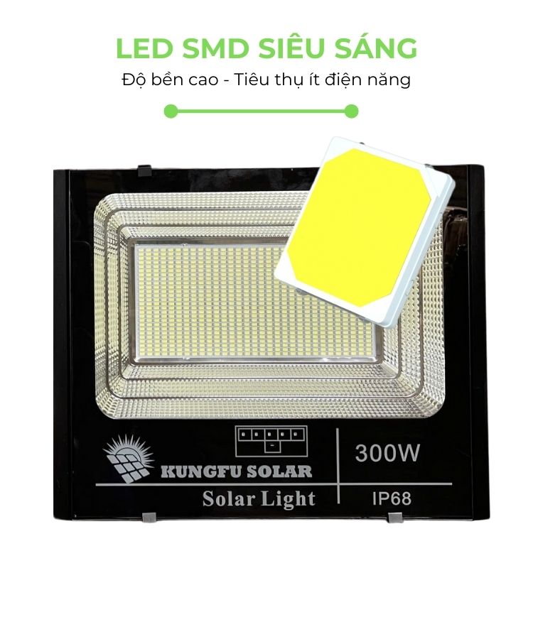 Đèn năng lượng mặt trời 300W