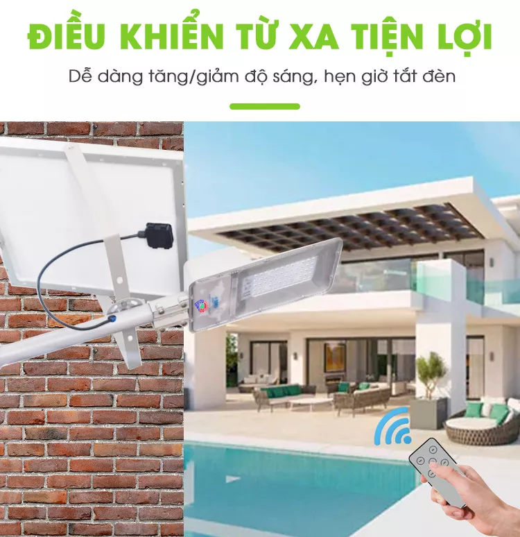 Điều Khiển Đèn Đường Năng Lượng Mặt Trời 300W SPS Cao Cấp