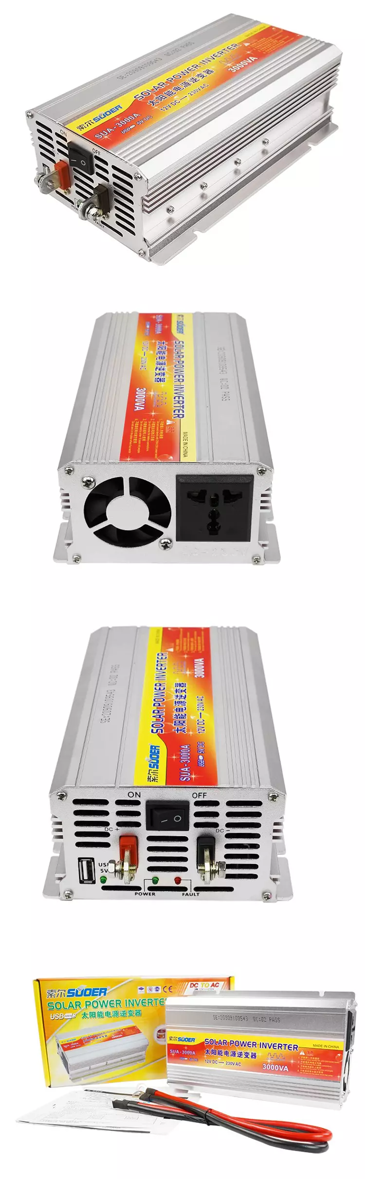 INVERTER SUOER 3000VA/2700W Máy Kích Điện Năng Lượng Mặt Trời