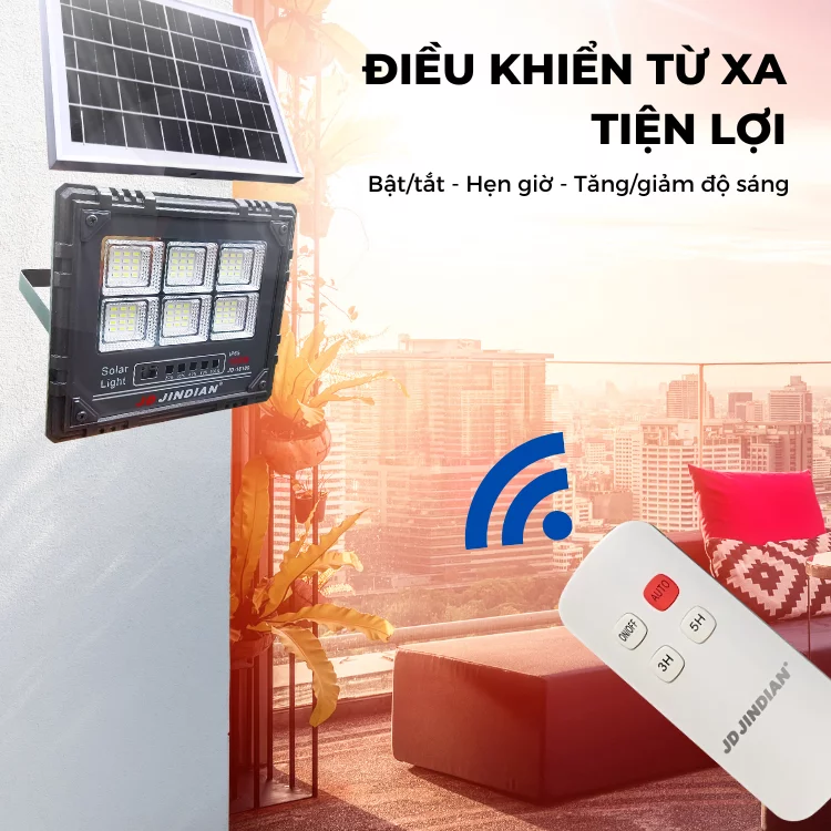 Đèn năng lượng mặt trời 100W JD-18100