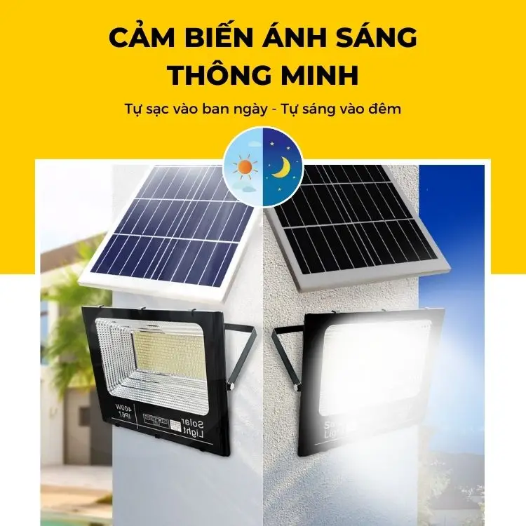 Đèn 400W Năng Lượng Mặt Trời KUNGFU SOLAR KF - 83400