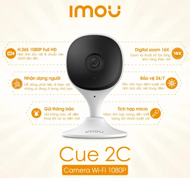 IPC-C22SP Camera wifi cố định 2.0MP