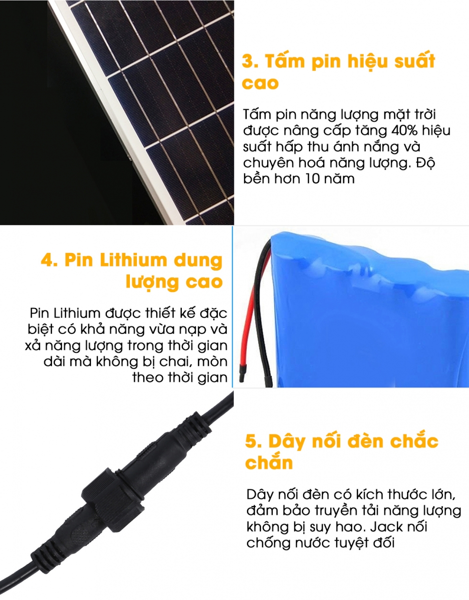 ĐÈN 100W NĂNG LƯỢNG MẶT TRỜI