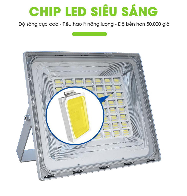 Đèn năng lượng mặt trời 1500W công suất lớn