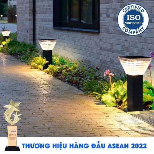 Đèn năng lượng mặt trời sân vườn giá rẻ