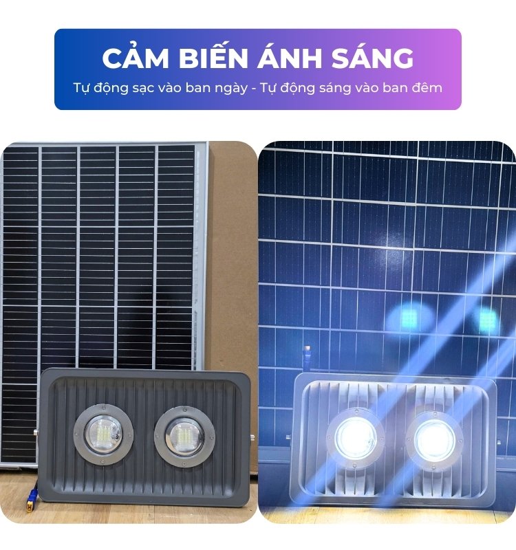 Đèn năng lượng mặt trời sạc nhanh MPPT JD - V600L JD - V900L JD - V1200L