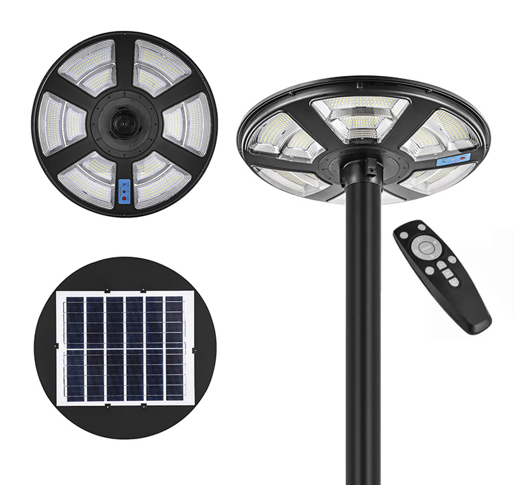 Đèn UFO 800W Năng Lượng Mặt Trời Sân Vườn Solar Light 800W KUNGFU SOLAR