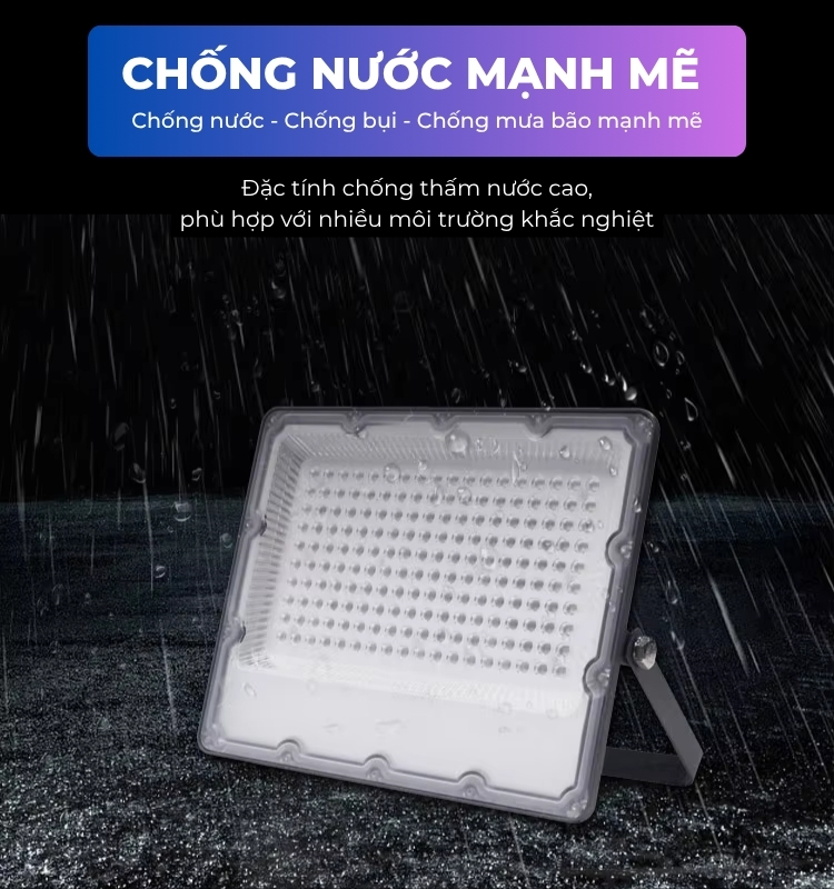 Đèn Pha Led 30W RGB 30W