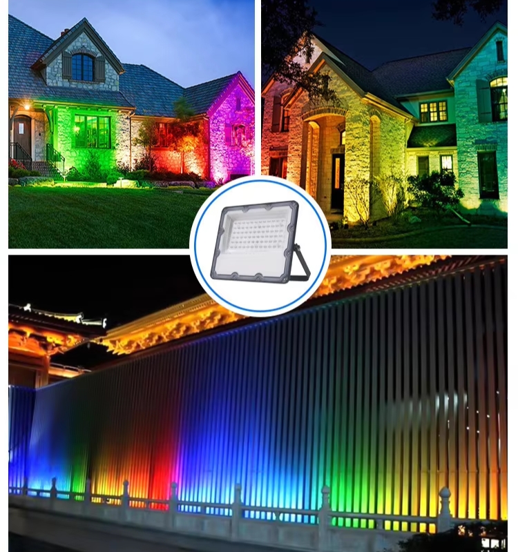 Đèn Pha Led 30W RGB 30W