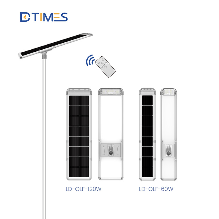 DCTIMES LD-OLF-60W - Đèn đường liền thể 60W năng lượng mặt trời