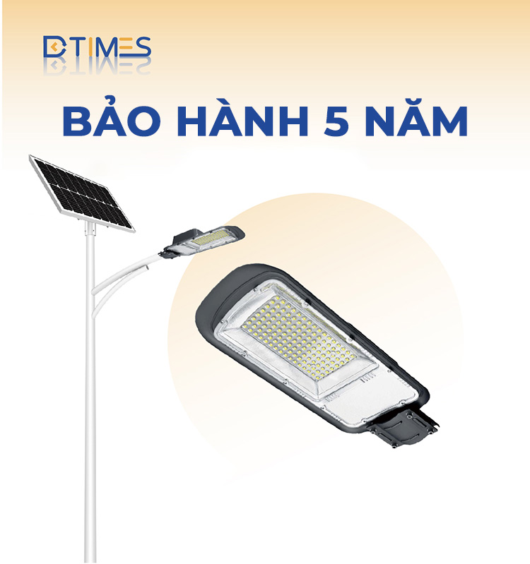 DCTIMES LD-OLJ1.0 - Đèn đường 20W tấm pin 45W năng lượng mặt trời