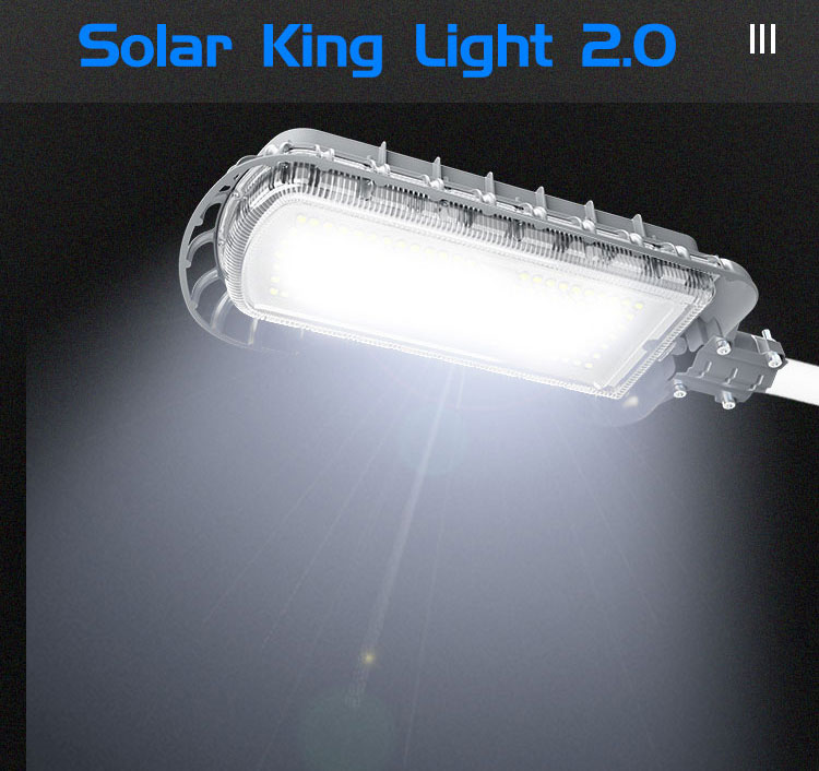 DCTIMES LD-OLK2.0 - Đèn đường 36W tấm pin 80W năng lượng mặt trời