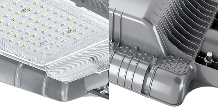 DCTIMES LD-OLK3.0 - Đèn đường 120W tấm pin năng lượng mặt trời
