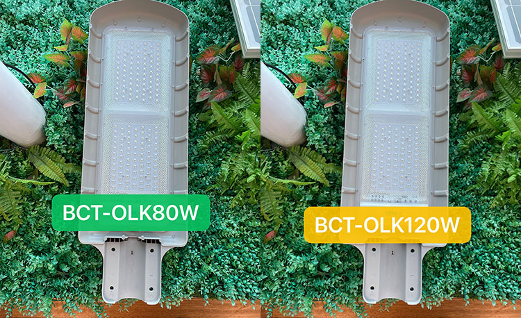 DCTIMES LD-OLK3.0 - Đèn đường 120W tấm pin năng lượng mặt trời
