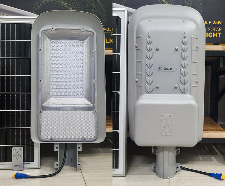 DCTIMES LD-SLG1.0 - Đèn đường 30W tấm pin 60W năng lượng mặt trời