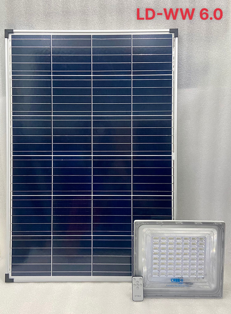 DCTIMES LD-WW6.0 - Đèn pha 500W năng lượng mặt trời