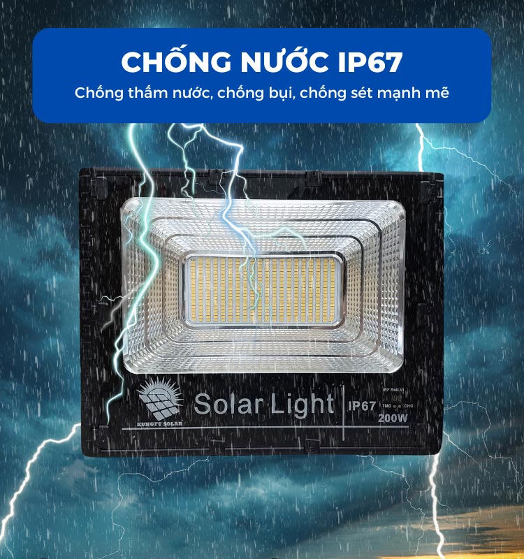 tiêu chuẩn chống nước IP67