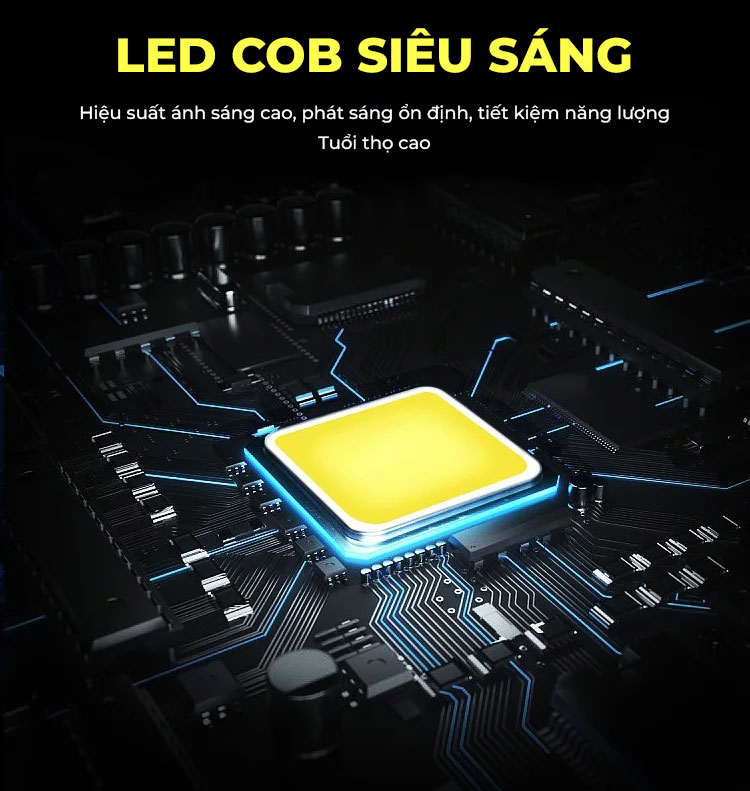 Đèn Pha Led 50W IP66 Chip Led 5054 Ánh Sáng Trắng