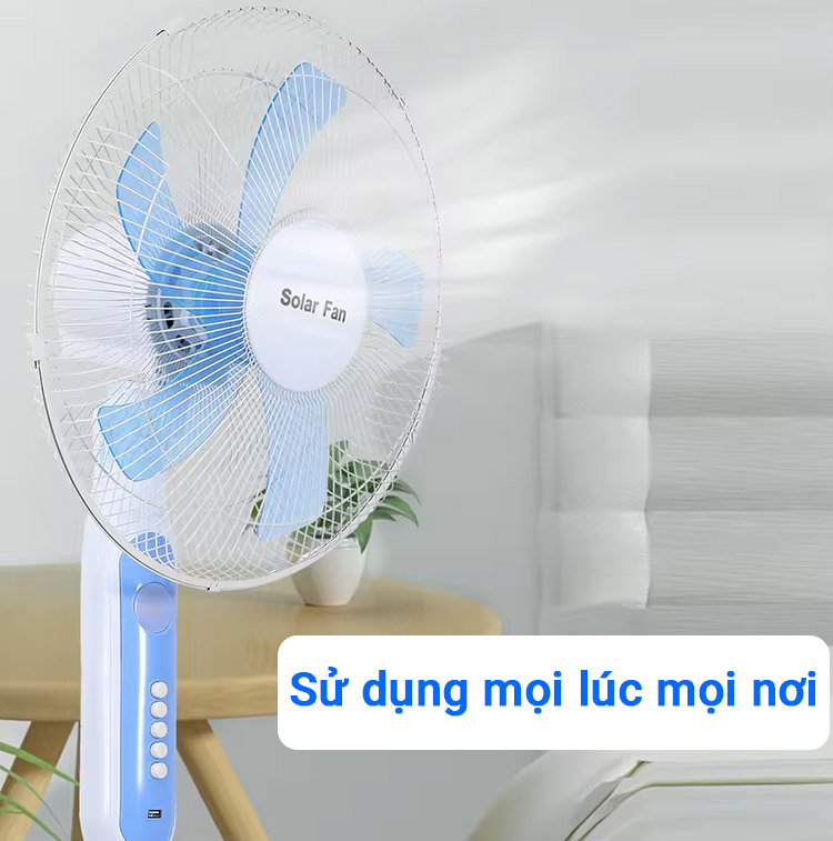 Quạt 25W - Quạt Năng Lượng Mặt Trời Jindian JD 188LL 25W