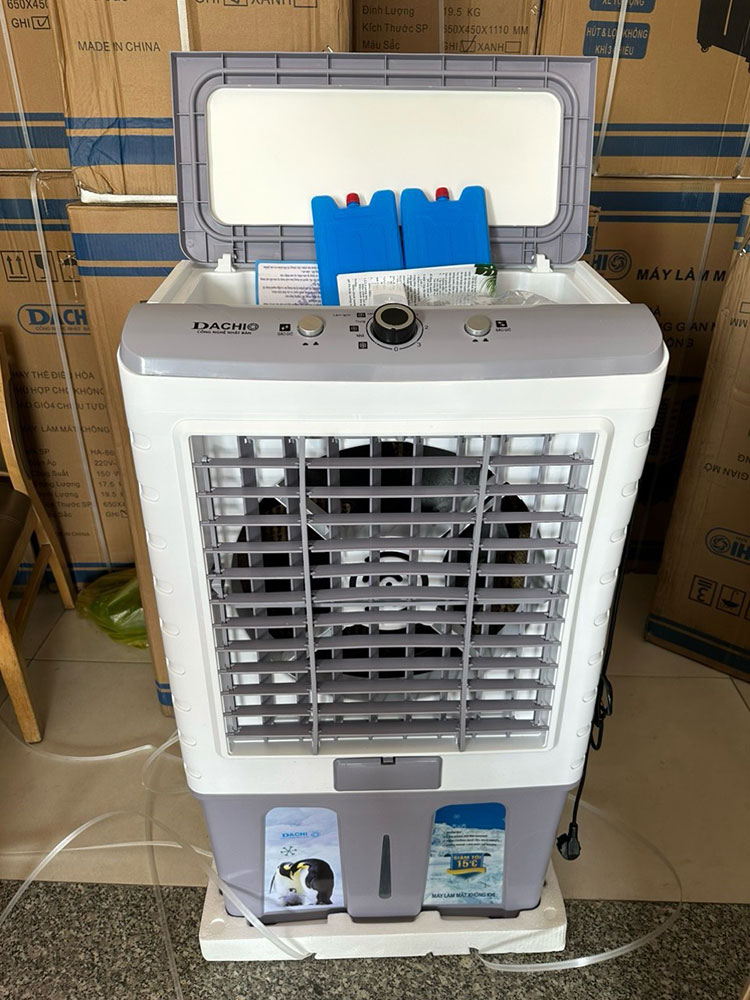 Quạt Điều Hòa Hơi Nước 80L - Máy Làm Mát Mẫu Mới