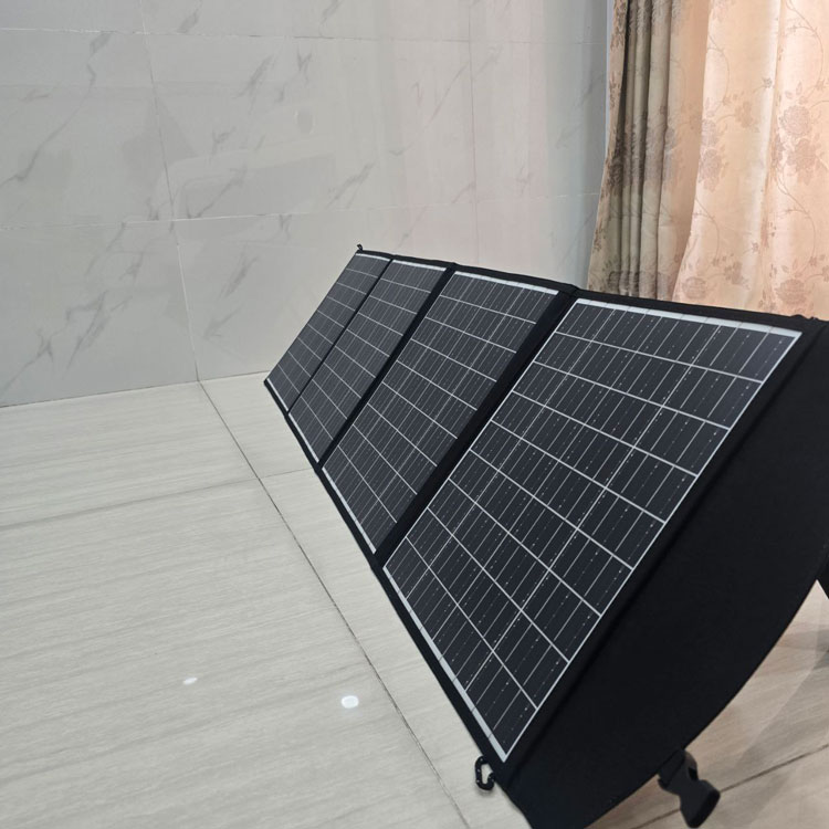 Tấm Pin 100W Năng Lượng Mặt Trời Gấp Gọn 4 tấm - Xách tay du lịch dã ngoại