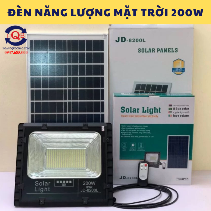 Bảng giá đèn năng lượng mặt trời 200W mới nhất 2024 (3)