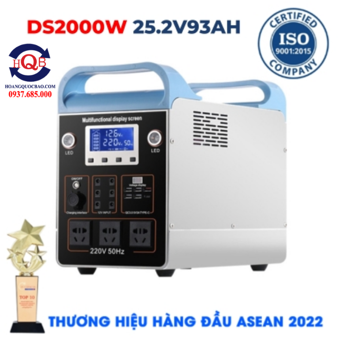 Bộ Lưu Điện 220V 2000W - Máy Phát Điện 2KW 