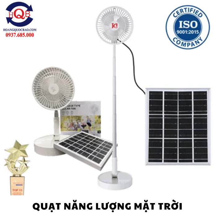 Cách sử dụng quạt năng lượng mặt trời (4)