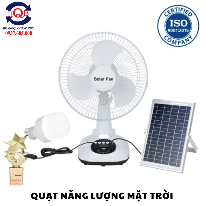 Cách sử dụng quạt năng lượng mặt trời (5)