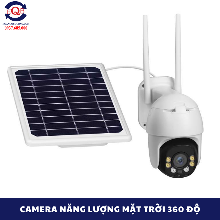 Camera năng lượng mặt trời 360 độ (2)