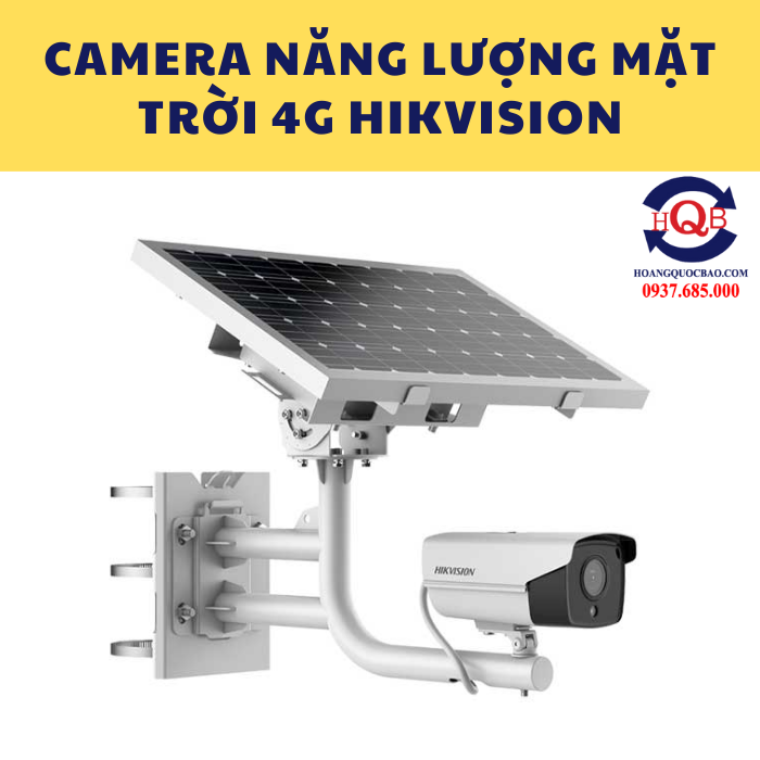 Camera năng lượng mặt trời 4G Hikvision