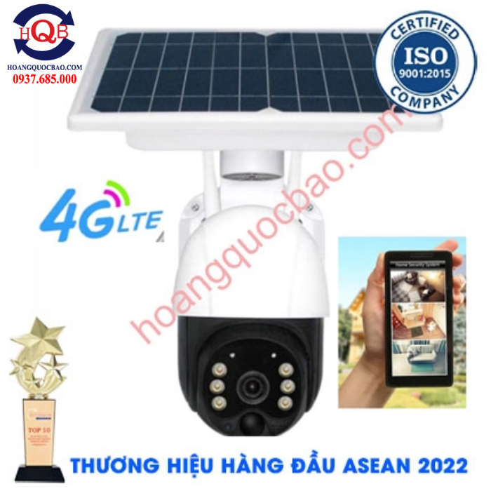 Camera năng lượng mặt trời sử dụng SIM 4G