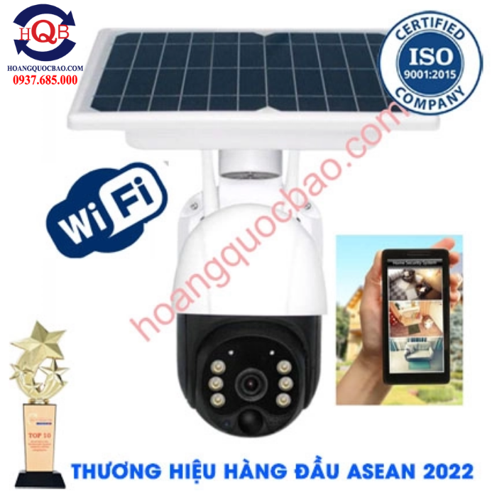 Camera năng lượng mặt trời sử dụng Wifi 