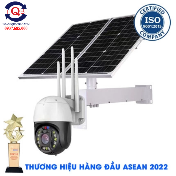 Camera Năng Lượng Mặt Trời Wifi + 4G 2.0Mp JD-8040A2 Tấm PIN 80W 40AH 