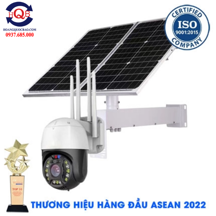 Camera Năng Lượng Mặt Trời Wifi + 4G 2.0Mp JD-8040A2 Tấm PIN 80W 40AH