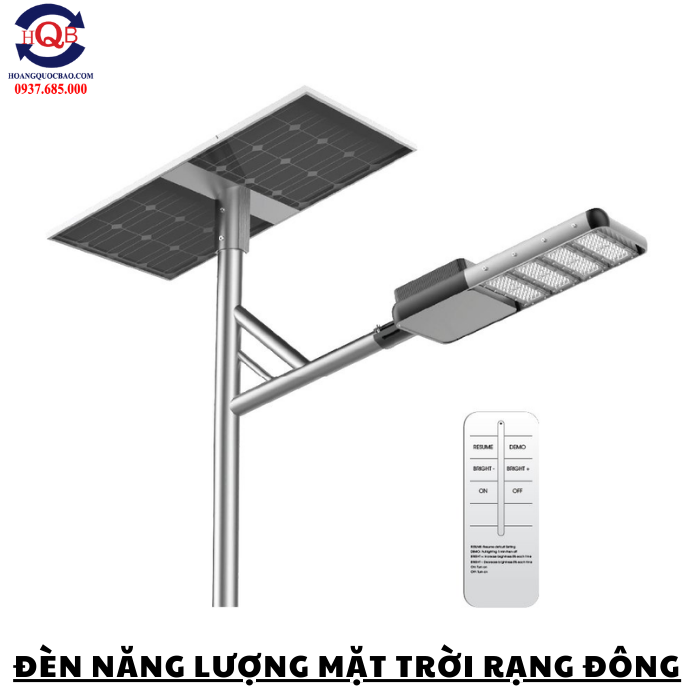 Đèn đường năng lượng mặt trời 120W CSD02.SL