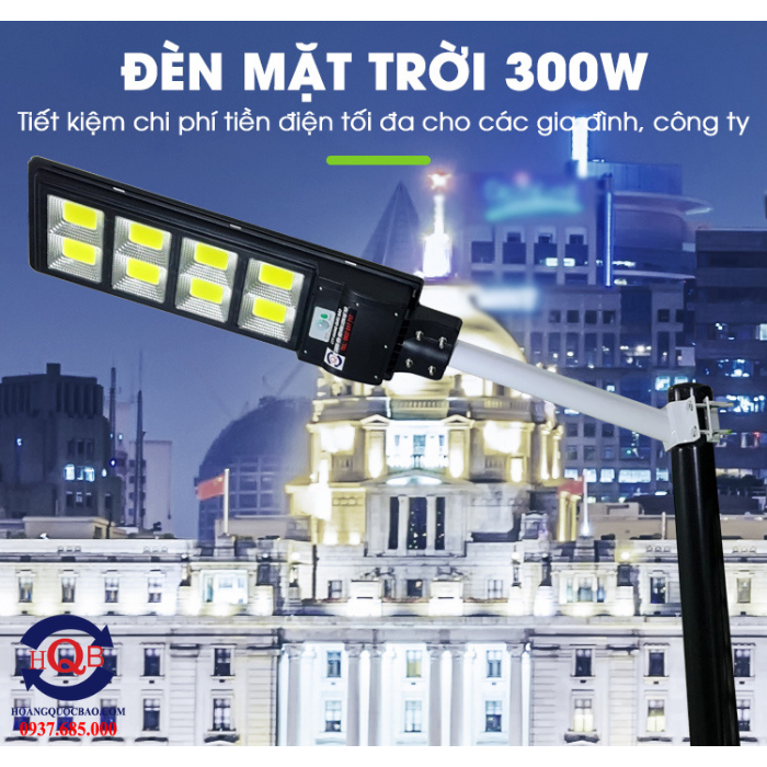 Đèn năng lượng mặt trời 300W