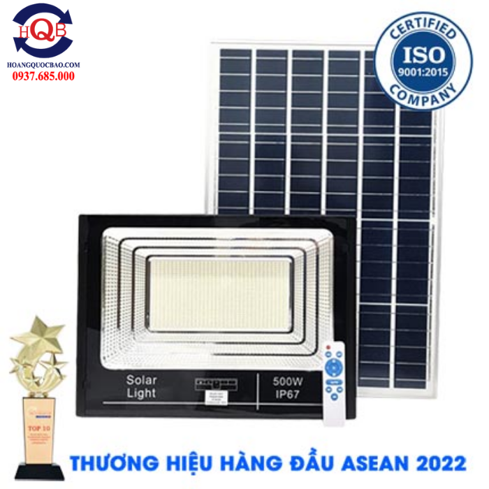 Đèn năng lượng mặt trời 500W 