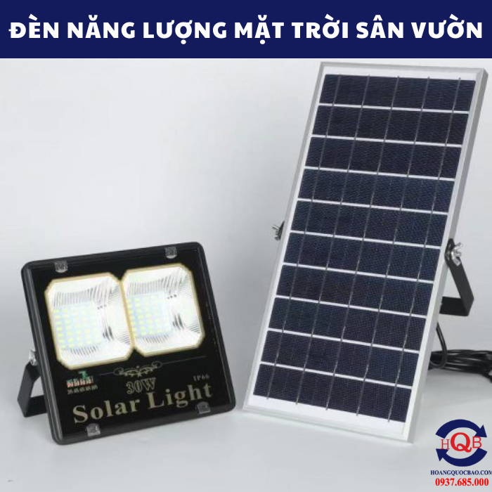 Đèn năng lượng mặt trời siêu sáng 30W