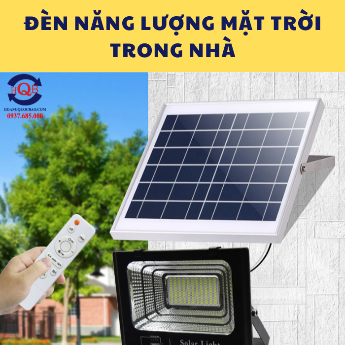 Đèn năng lượng mặt trời trong nhà