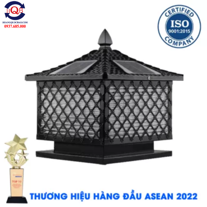 Đèn Trụ Cổng, Sân Vườn Năng Lượng Mặt Trời TT-309B